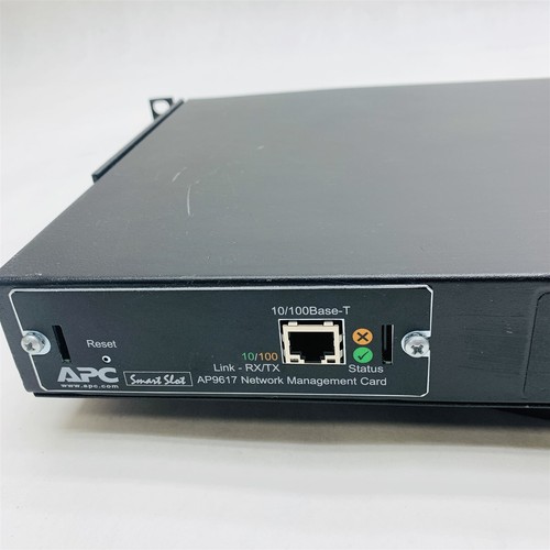 APC AP7750 Automatyczny przełącznik transferu 8-gniazdowy (z kartą zarządzania AP9617) Części - Zdjęcie 5 z 8