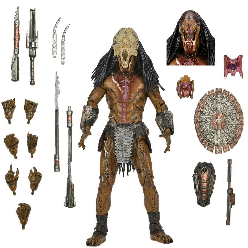 NECA Prey Ultimate Feral Predator 7" Action Figure Predators Official In Stock - Image 3 of 4