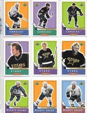 1999-00 UPPER DECK RETRO-PICK ANY 2 CARDS COMPLETE YOUR SET GREAT DEAL