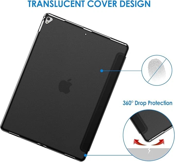 Apple iPad Pro Smart Case Cover 12.9" Auto Sleep Wake Black Laptop Accessory - Image 4 of 4