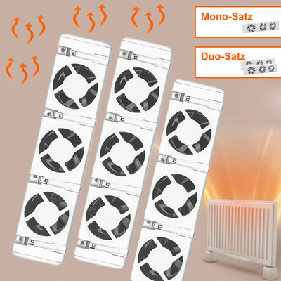 Heizkörper Lüfter Energiesparender Heizkörperverstärker Ventilator Heizlüfter