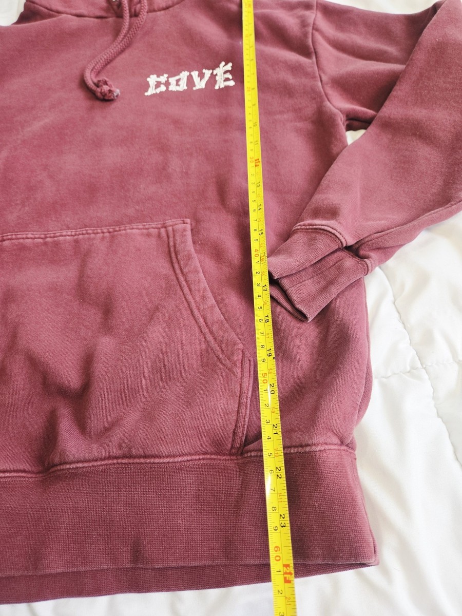 Cove Surf Company Hoodie Mens S Skeleton T-REX Graphic Pullover