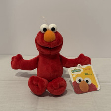 GUND Sesame Street Elmo Bean Bag Plush 6-14in 2014 Washable Red MPN 075932