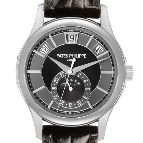 Patek Philippe Complications Annual Calendar Mens Watch 5205G 5202 Box Papers