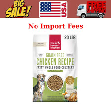 The Honest Kitchen Whole Food Clusters Grain Free Chicken Dry Dog Food, 20 lbs