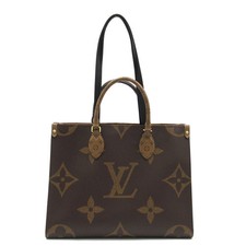 Louis Vuitton On the Go Monogram Giant Canvas Tote Bag Brown Bag