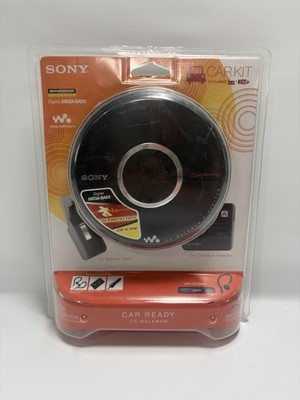 Vintage Sony CD Walkman D-EJ017CK Car Ready Portable Digital Mega Bass SEALED