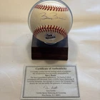 Barry Bonds Signed Autograph ONL Rawlings Baseball Ken Goldin & 25 Bonds COA