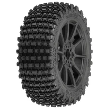 Pro-Line 1/8 Gladiator M2 Fr/Rr 17mm Black Mach 10 Buggy Tires (2)