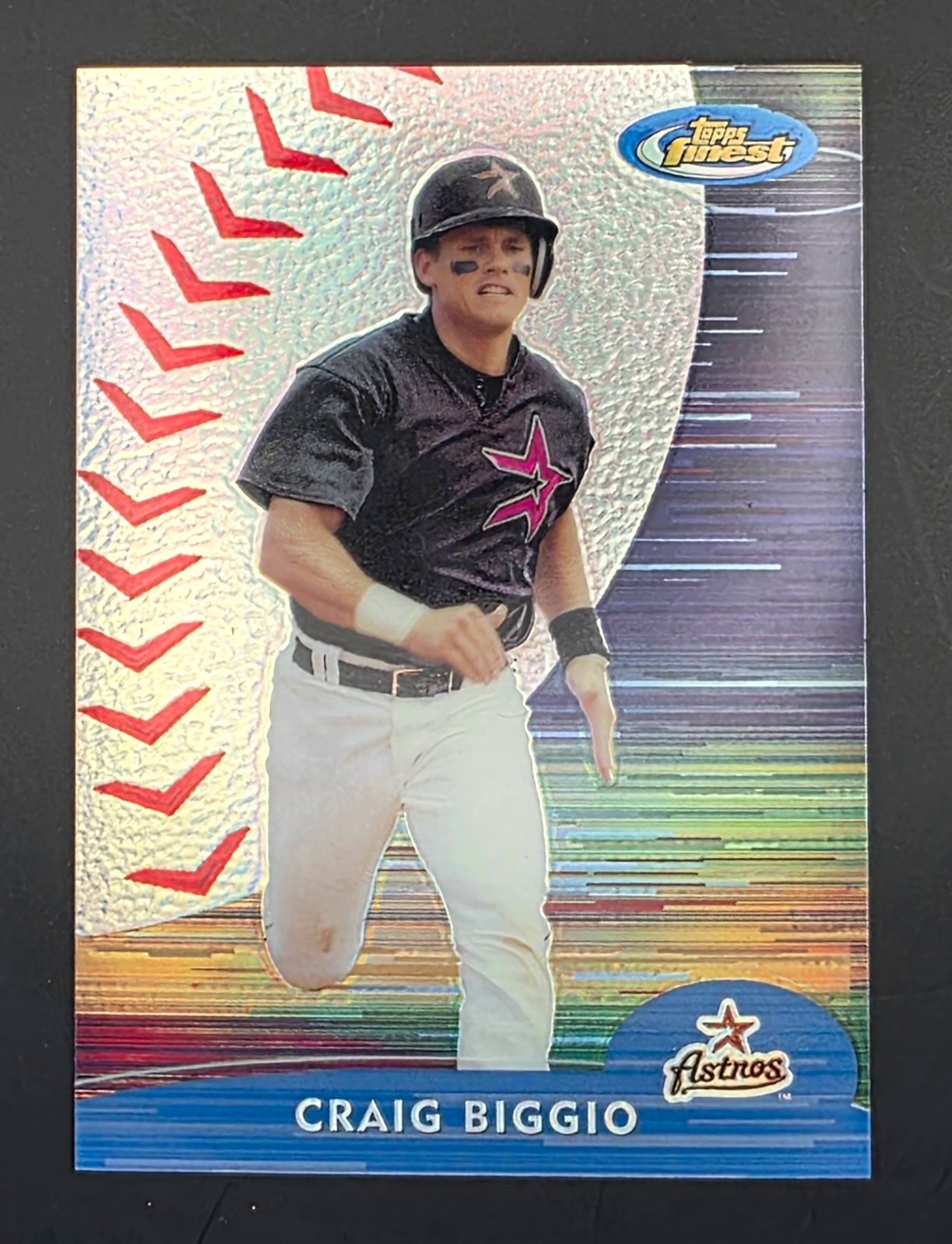 2000 Topps Finest Craig Biggio #205 Refractor Houston Astros HOF