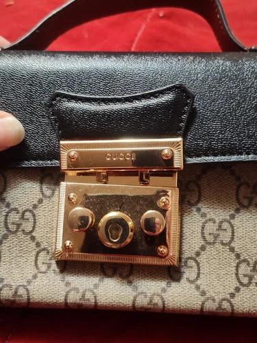 GUCCI Lucchetto Mini Borsa Manico Superiore 652683.