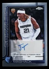 Jahmai Mashack Auto 2025-26 Topps Chrome Update Basketball RC