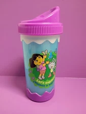 2003 Munchkin Dora The Explorer Sippy Cup 10oz/296ml Rare And Hard To Find!!!