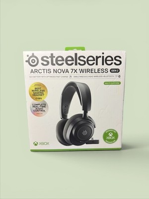 SteelSeries Arctis Nova 7X Wireless Gen 2 Headset   Black - NEW