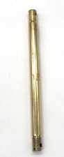 CEILING FAN DOWNROD BRIGHT GOLD/ Brass TWO SLOT 12 X 1/2 SCREW IN New In Plasti
