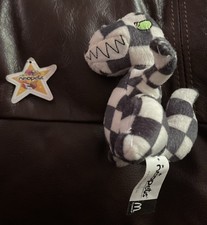 Neopets - McDonalds Plush - Checkered Grarrl - With Tag 4