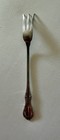 International Sterling Silver  Rose Lemon Fork 5 7/8”Small 3 prong Serving Fork — photo 2