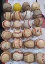 Lot Of 21 Baseballs Used, Various Brands