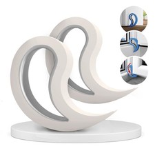 Stoppy, doorstopper, windowstopper, Stopper, Set of 2 2 Pack, White