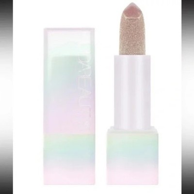 HUDA Beauty Diamond Balm Sparkly Lip Balm NEGLIGEE Beige Brown 2.8 g / 0.09 oz