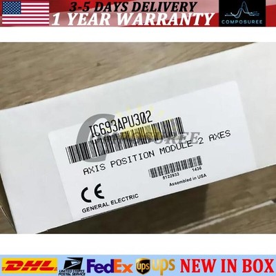 1PCS NEW GE FANUC ASIX POSITION MODULE IC693APU302