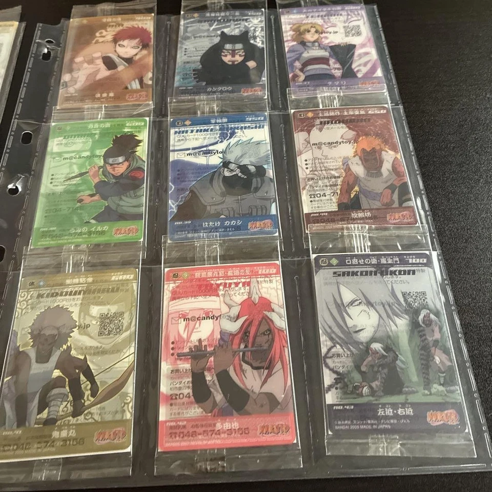 Naruto Trading Card Complete Set 20 Cards Used Unopened - Image 3 of 4