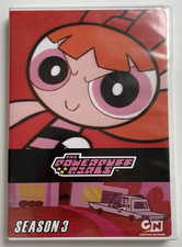 Cartoon Network The Powerpuff Girls Season 3 Double Sided DVD RARE Look