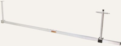 LONGACRE Toe-In Gauge with Adjustable Width, Aluminum Construction
