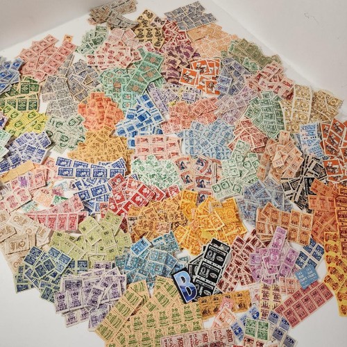 Large lot of loose savings stamps trading stamp sample pack different brands