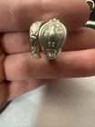 Vintage Bald Eagle Sterling Silver .925 Spoon Ring Size 9