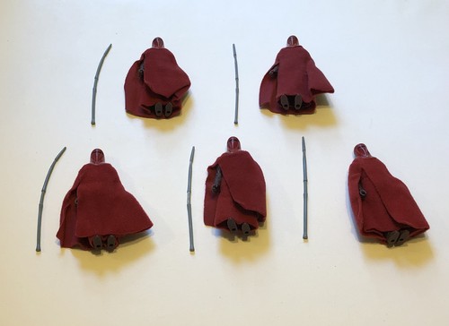 5 1983 VINTAGE Star Wars EMPEROR's ROYAL GUARD Action Figuren KOMPLETT ORIGINAL - Bild 4 von 8