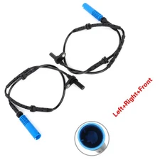 2Pcs Front Left & Right Side ABS Speed Sensor for 2003-2004 BMW 745Li 745i 760Li
