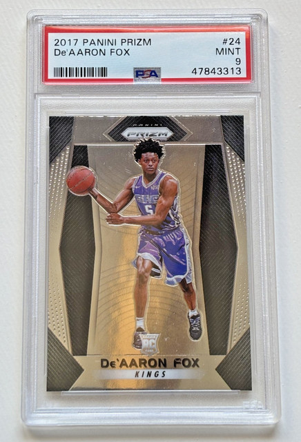 De'Aaron Fox 2017 Panini Prizm Silver