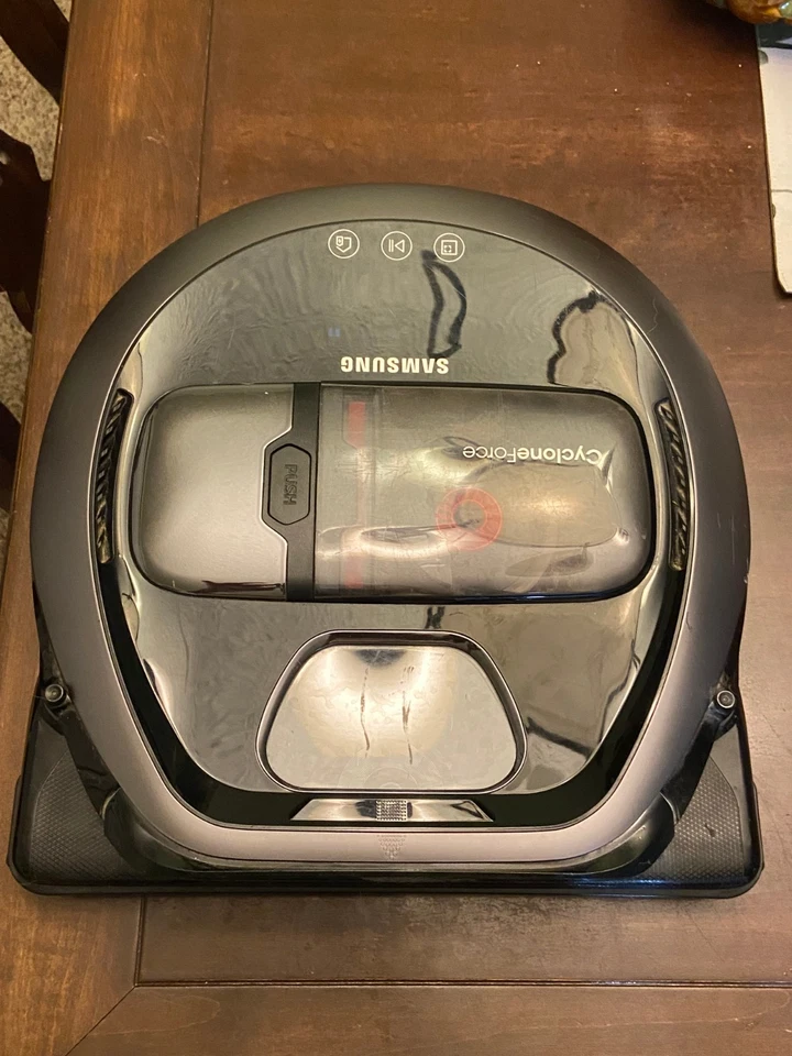 🌊 Samsung SR2AM7065WS Cyclone Force Robot Vacuum Cleaner WORKS USED - FL - Image 2 of 4