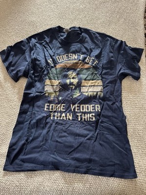 Men's Graphic Eddie Vedder Tee Shirt Size Large | eBay