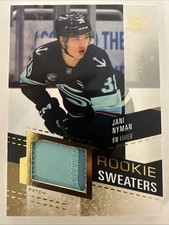 2025-26 SP Game Used Rookie Sweaters Jani Nyman #RS-JN 3 Color /49 Kraken -TCCCX