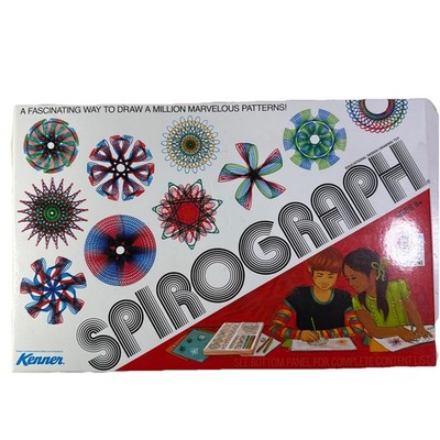 Spirograph Retro Deluxe Set Drawing Toy Hasbro Kenner. New. 