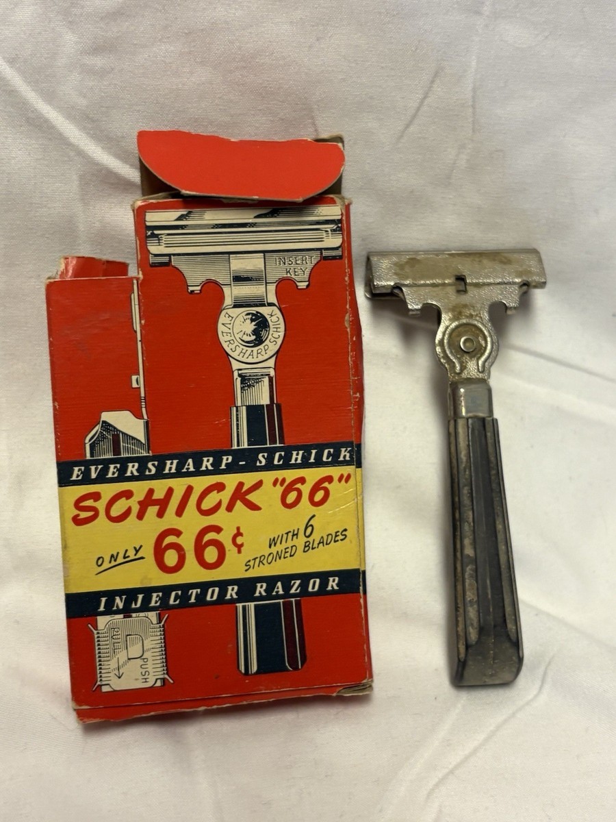 vintage schick eversharp injector razor 66 Boxed | eBay