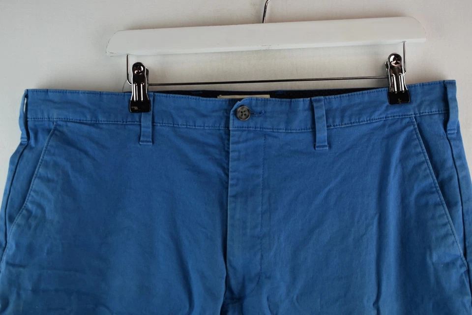 MARKS AND SPENCER Blue Chino Short size 38In Mens Casual Outdoors Outerwear - Image 2 of 4