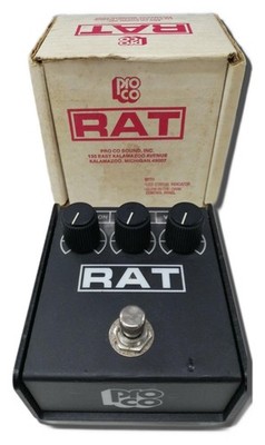 PROCO RAT2 5904349 Distortion Effects Pedal Tested & Works 30977