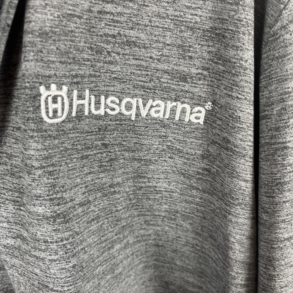 Husqvarna CL 1/4 Zip Pullover Active Wear grau Ogio Shirt - Bild 3 von 4