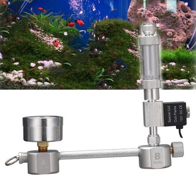 CO2GeneratorSet für Aquarien, DIY, CO2GeneratorSystem mit Magnetventil für Bl...