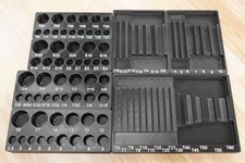 Blue-point Blpthc87 Bit Socket Organizer Fits 87pc Torx Hex Bit Socket Set