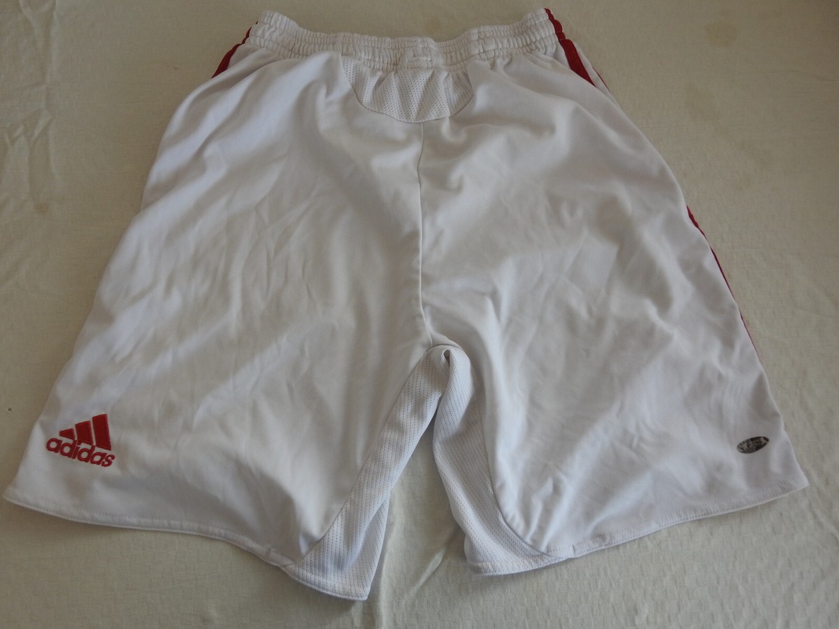Denmark Home Shorts Adidas White Short Pants Track Size Boys L