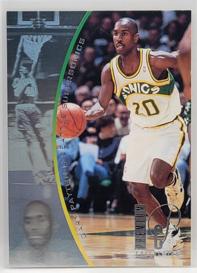 94-95 SP Holoviews Gary Payton HOF Insert Card (Seattle Supersonics)