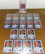 2020 Bowman Austin Hansen 1st Bowman Red Wave Auto SP #'d /5 PSA GEM MT 10 + Lot