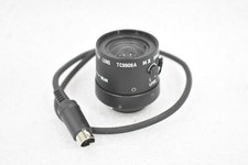 BURLE TC9906A TV LENS HX 6mm 1:14 CS, DIGITAL CCTV LENS WITH CABLE AND PLUG