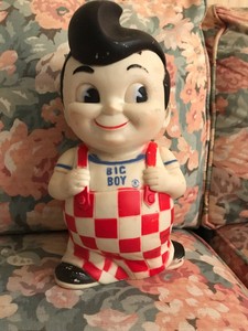 Vintage Bobs Big Boy Restaurant Vinyl Rubber 1960 S 1970 S 10