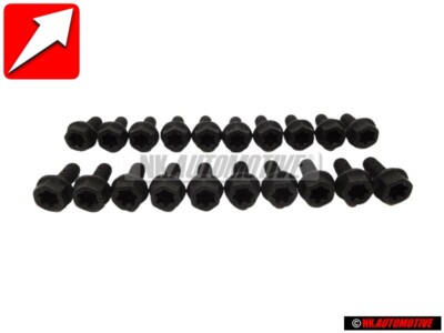 20x Original VW Bolt, Hex. Hd. With Shoulder, Self-Locking - N 90592703