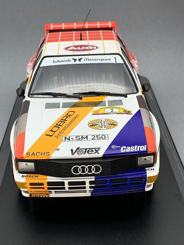Audi Quattro A2 Schmidt Motorsport Minichamps 1:18 Limitiert 300 Stück OVP NEU - Picture 3 of 10